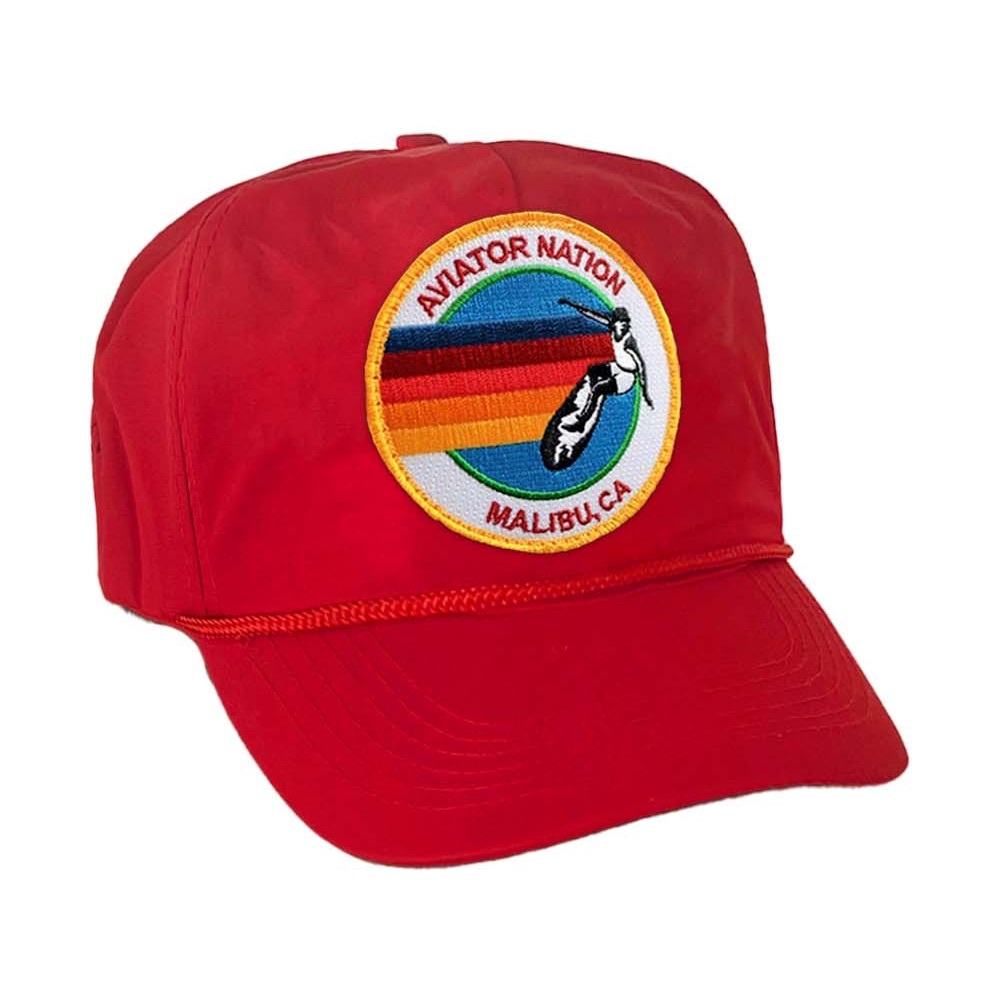 SIGNATURE MALIBU VINTAGE NYLON TRUCKER HAT